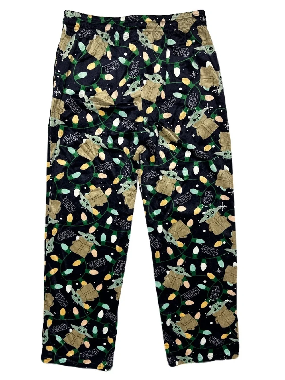 Star Wars Grogu Velour Men’s Pajama Pants Large